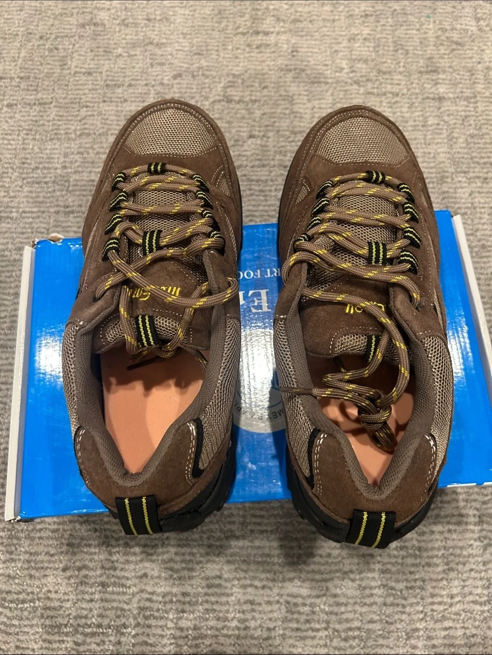 Mt. Emey 9708 - Men's Extrem-Light Athletic Walking Shoes by Apis 10.5 4E Wide